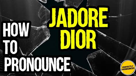 j adore meaning|how to pronounce j'adore.